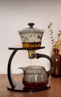 قوری دمنوش پریکس شیشه نشکن   زیبا
