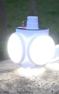 چراغ خورشیدی اضطراری توپی