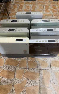 بخاری ژاپنی جلو شیشه