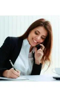 منشی خانم باروابط عمومی بالا