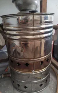 سماور صنعتی بزرگ سالم سالم