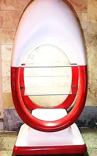 استند بزرگ بسیار شیک-چرخ‌دار-چراغ‌دار-قابل شستشو