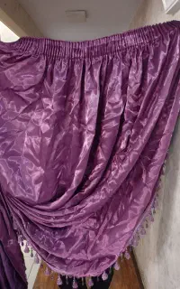 پرده ساتن براق