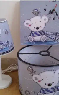 ست اباژور لوستر ساعت کودک