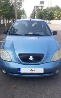 تیبا آبی بی رنگ و ضربه مدل ۹۵