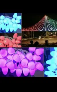 کرایه ریسه لامپ و نورافکن