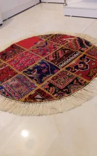 فرش دستبافت مدرن گرد