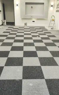 خدمات نصب فرش و موکت تایل اداری