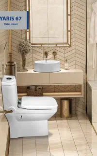 انواع(توالت فرنگی)برند لوکس مروارید