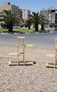تولبد استند چوبی