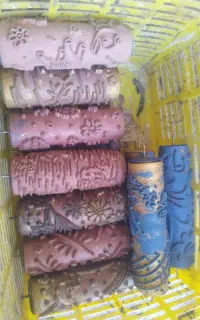 ابزار نقاشی طرح کاغذ دیواری