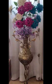 گلدان برنز نو