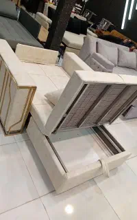 مبل میرزاده راحتی ال تختشو تخت شو اکسان تکنفره