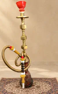 قلیون تنه برنجی