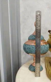 شکلات خوری مس فیروزه کاری