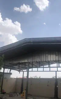 شیروانی سوله خرپا ویلا آلاچیق آردواز ایرانیت پانل