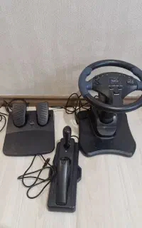 فرمان بازی Panther Lord PS1/PS2 با پدال و دنده