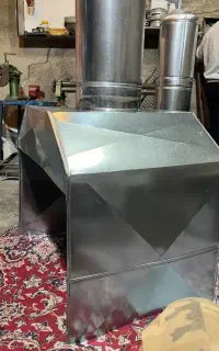 کانال  کانال سازی فن کوئل اسپلیت پایه کولر برزنت