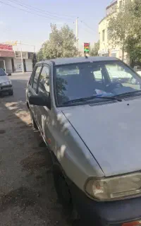 پراید مدل 87رنگ نقره ایی دوگانه دستی