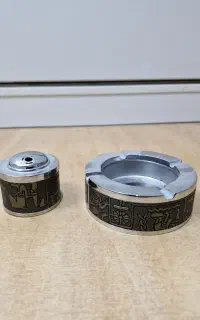 ست زیر سیگاری و فندک