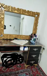 اینه کنسول و بخاری