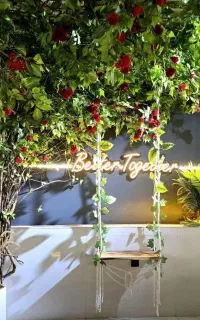 دکوراسیون و اکسسوری ویترین عکاسی هدیه استندگل اویز