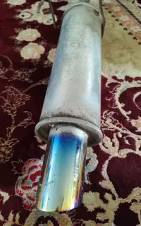 منبع اگزوز ۱۰۶ سایلنسر دار