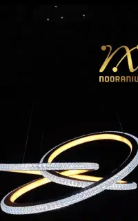 کلیپس دوطرف نور کریستالی جدید