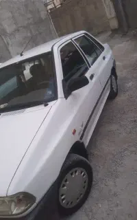 پراید مدل ۸۷ بدون رنگ شاستی سالم