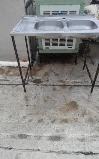 سینک ظرفشوی 2 قلو 50در110