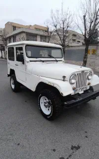 جیپ صحرا فنی  پاچیرو بسیار کم کار  تمام فابریک