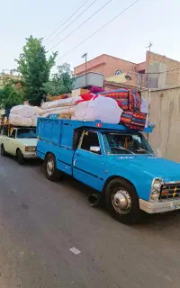 نیسان بار وانت اریسان مبلی حمل ونقل باربری باکارگر