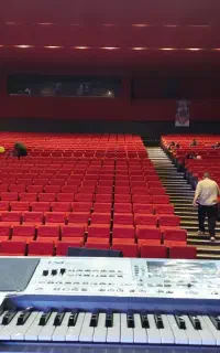 نوازنده سنتور،کیبورد، تمبک و داربوکا