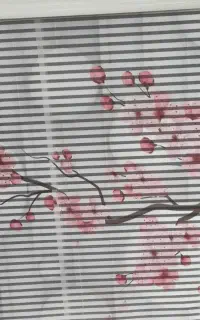 پرده زبرا دو مکانیزه با تمام اتصالاتش