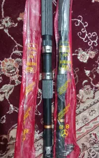 چوب و تور ماهیگیری