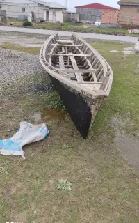 قایق چوبی کف 100