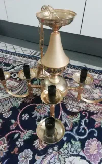 لوستر ابکاری طلا