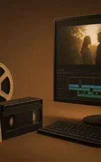 مرکز تبدیل فیلم ویدئو ، کاست ، عکس در محیط امن