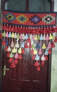 پرده سنتی آماده دارم