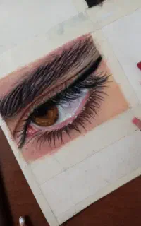 نقاشی چشم و چهره
