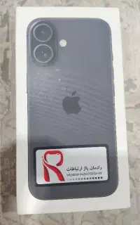 فروش نقدی ایفون ۱۶ نرمال حافظه ۱۲۸گیگ رم۸ رنگ مشکی