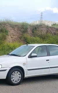 سمند دوگانه کارخانه ef7 مدل ۹۶ بدون رنگ