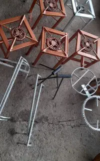 ساخت تک شعله و منقل کباب ایستاده