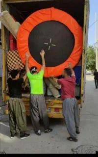 باربری حمل ونقل اسباب کشی(زمانت بار)خونه+کل اهواز*