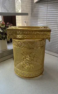 جای دستمال کاغذی و سطل