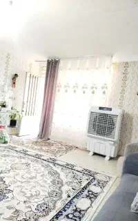 پرده حریر گل برجسته ودستک مخمل جنس هر دو ترک ترک