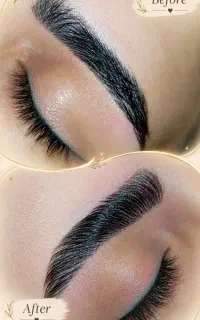 ارائه خدمات لیفت ابرو و مژه