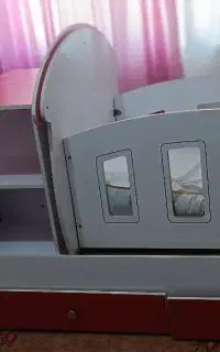 تخت نوزاد نوجوان شو تمام MDF براق مدل ۱۳۰۲