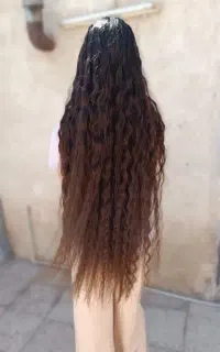 موهای بلند طبیعی و نچرال و رنگی