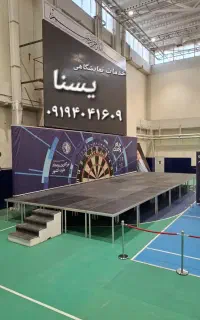 استیج هلندی    اسپیس     چادر     داربست